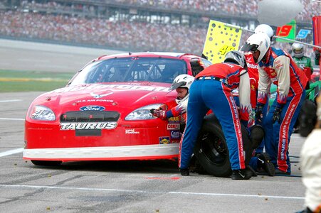 Gasoline auto racing car