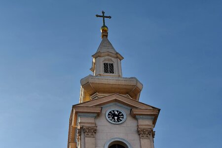 Chapel cross gold photo