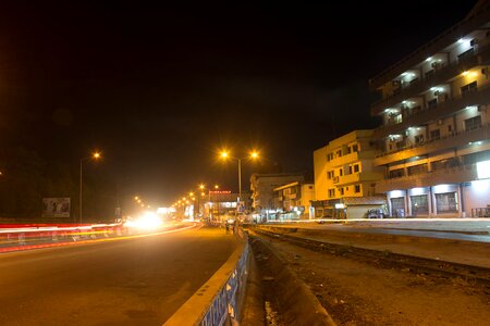 Cotonou night lamp photo