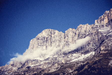 Mountain View Panorama Alps photo