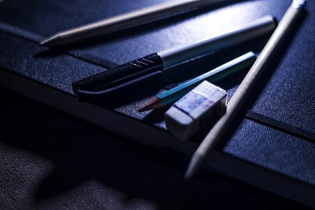 Creative notepad drawing