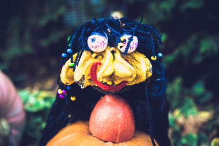 Pumpkin Ugly Witch photo