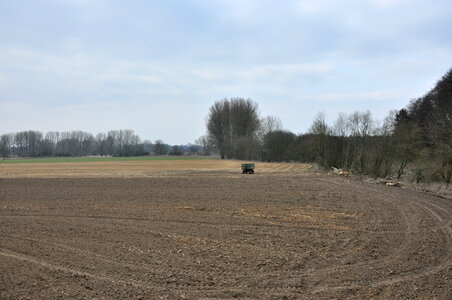Farm trailer on field No.3