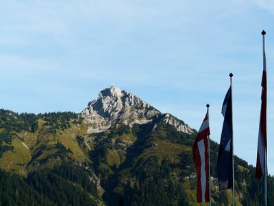 Tyrol tannheim mountain wetterstein limestone photo