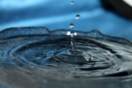 Drop clear drop of water