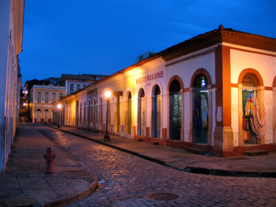 Mudezas Praia Grande in Sao Luis, Brazil photo