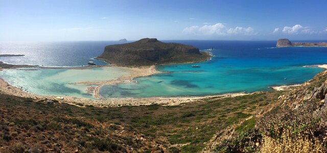 Bay water beach