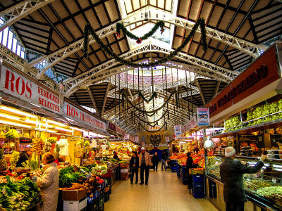 Market in Valencia, Spain photo