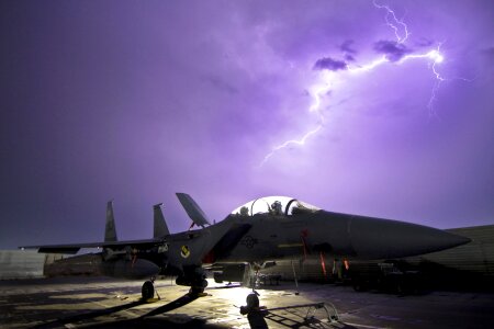 Fighter jet weather