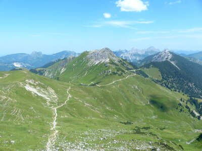 Krinnenspitze hike mountain hike photo