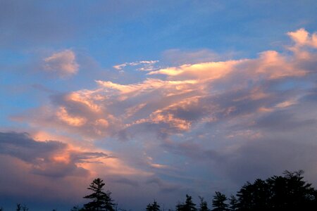 Blue Sky clouds cloudy photo