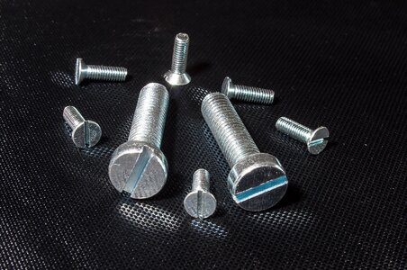 Metal iron thread