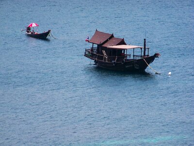 Boats thailand koh tao photo