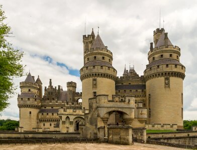 Pierrefonds Castle Oise Picardy France Defense photo