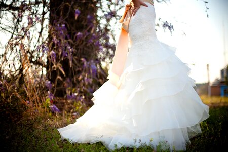 Attractive beautiful bride