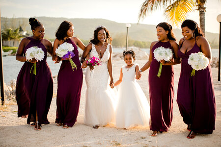 Bridal party bridal party photo