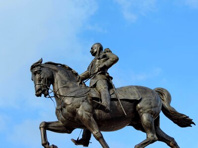 King sculpture Serbia