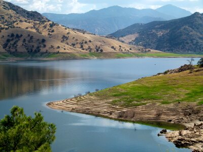 Landscape nature hills