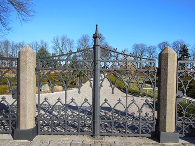 Fine metal cement poles photo