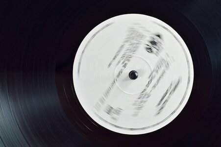 Vinyl Disc Record Spinning photo