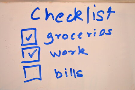 Checklist To Do List photo