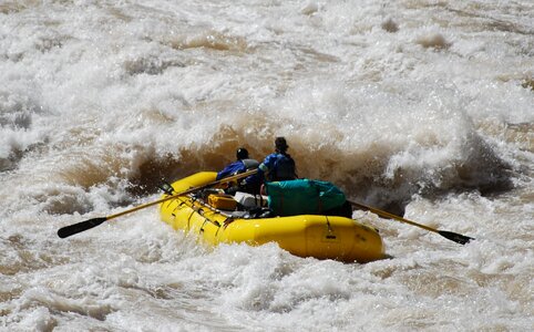 Whitewater rafting adventure photo