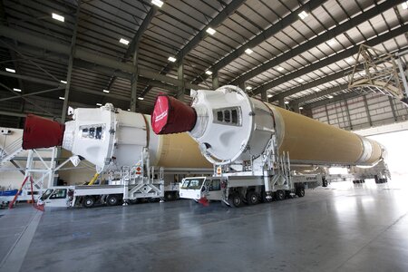 Boosters for Orion Spacecraft
