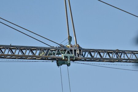 Wire crane industry photo