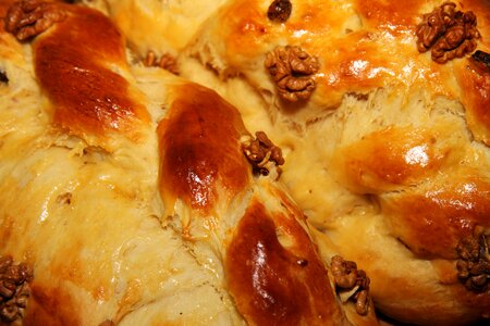 Cake walnut crunchy