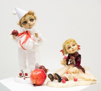 Baby doll author's dolls porcelain dolls photo