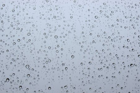 Drop of water rain water