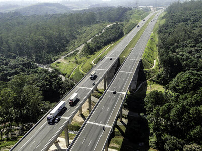 Mario Covas Beltway near Sao Paulo, Brazil
