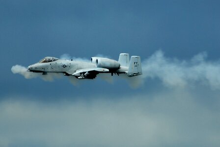 A10 warthog side view photo