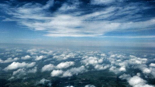 Clouds air aircraft