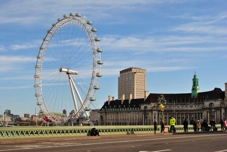 London london eye river thames photo