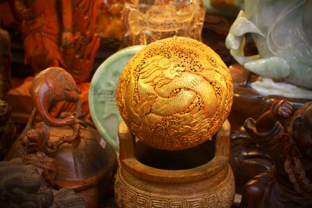 Dragon gold ball