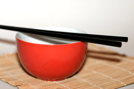 Chopsticks & Bowl photo