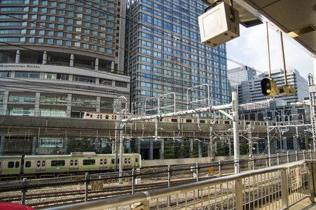 Yamanote and Chuo Line photo