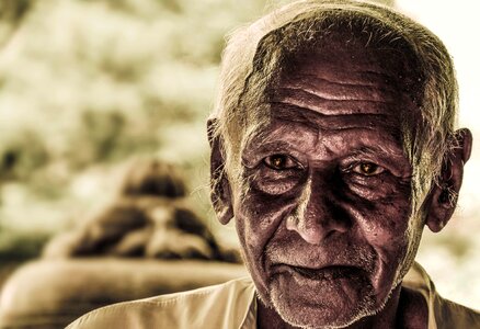 Beautiful Photo elder face photo