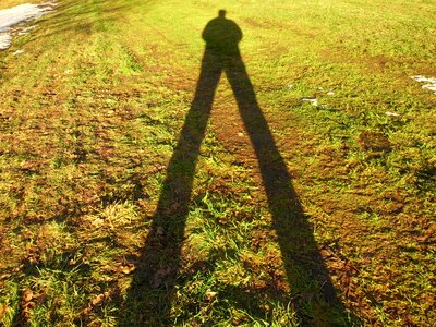 Shadow photographer light