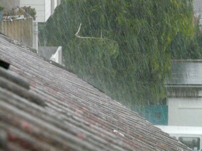 Rainstorm rain wet