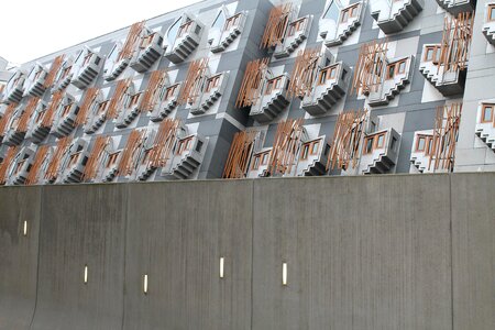 Facade architecture wall