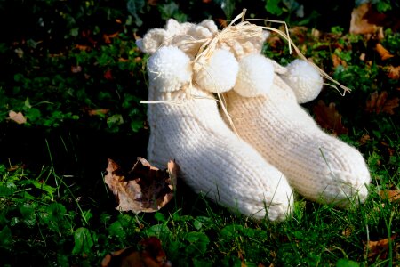 Warm wool decoration