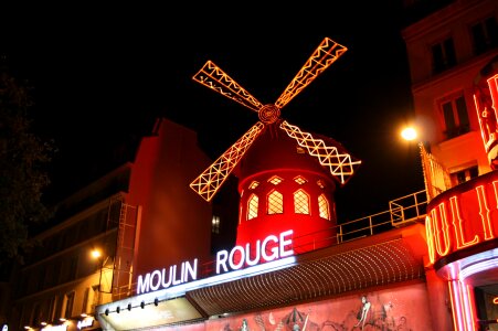 Moulin rouge pigalle paris photo