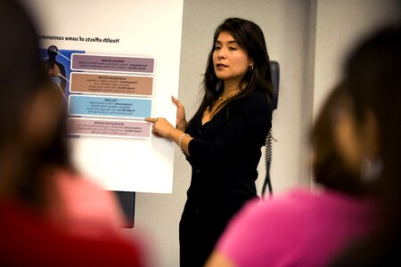 Brown conference speaking
