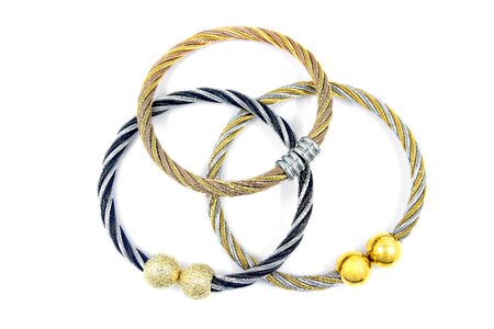 Bracelet steel gold