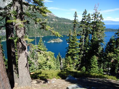 Emerald bay lake tahoe california photo