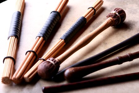 Traditionally historically drumstick