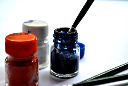 Painting Colors Brushes photo