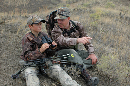 Father and son hunting-7 photo